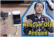 Como conectar uma webcam USB a um telefone Androi